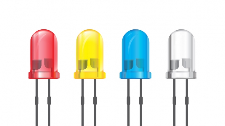 When was the LED Invented?