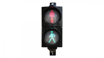 4-Inch (100 mm) LED Pedestrian Traffic Signal Module