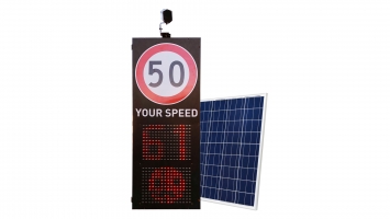 Solar Your Speed Radar with Face Emoji