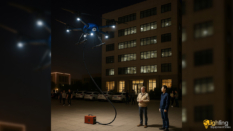 What is Tethered Lighting Drone?