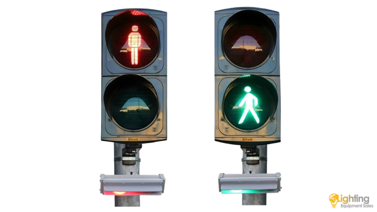 200mm Power LED Pedestrian Signal Head with Projector