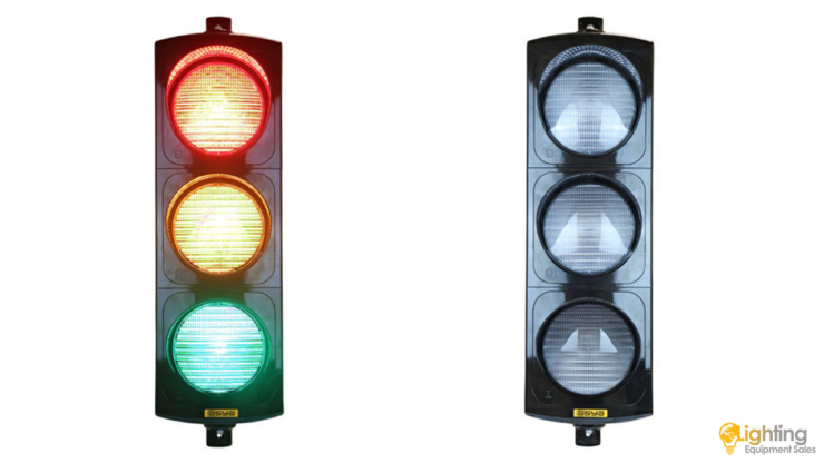 200 mm Vehicle Dimmable Power LED Signal Heads