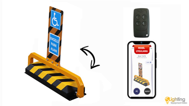 Private Parking Space with Remote Control (with Mobile Application)